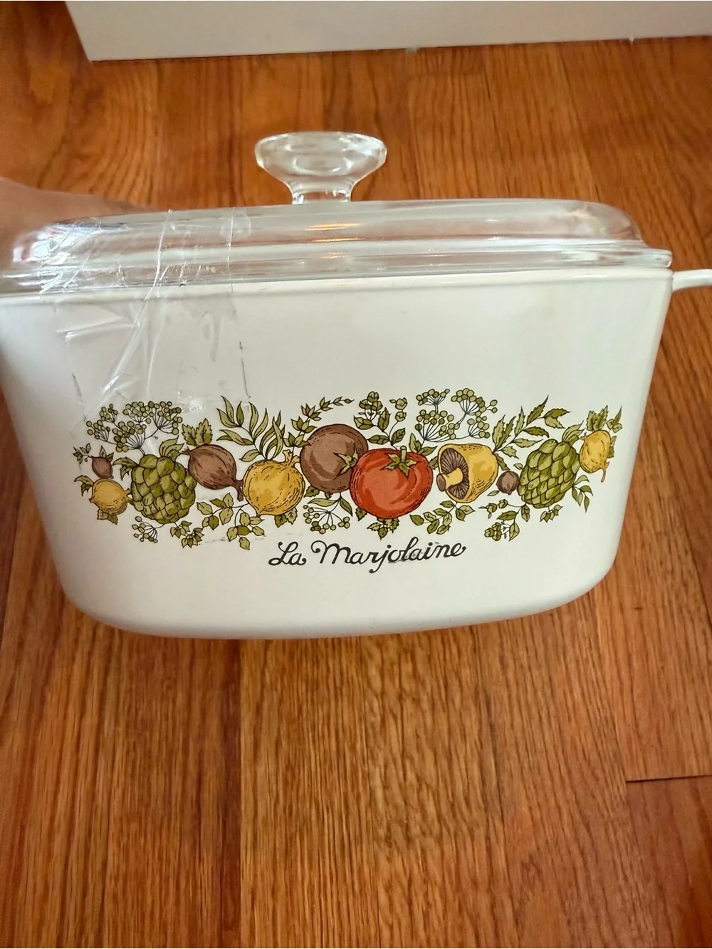 Rare Vintage CORNING WARE A-3-B La Marjolaine Spice of Life 3 QT Stamped w/Lid